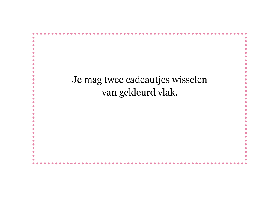Een Snoepkaart uit het Sinterklaasspel